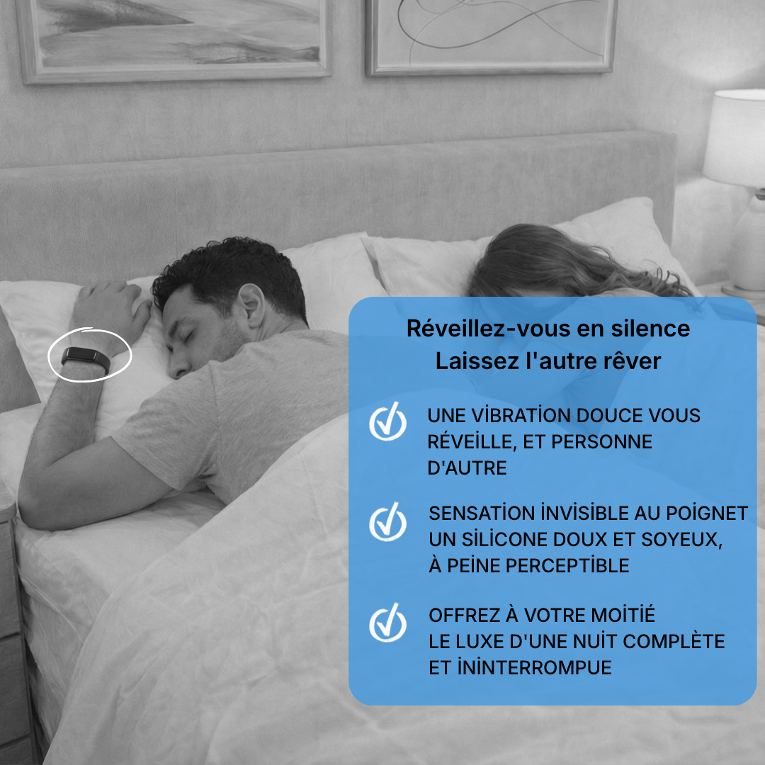 Namly™ - Le Bracelet Réveil Silencieux