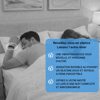 Namly™ - Le Bracelet Réveil Silencieux