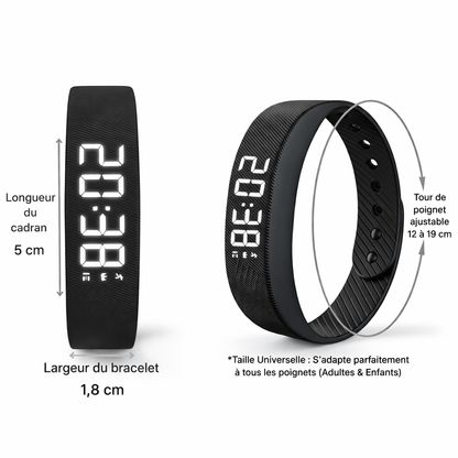 Namly™ - Le Bracelet Réveil Silencieux