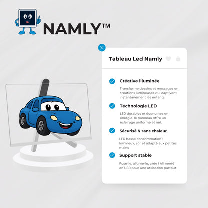 Namly™- Tableau led créatif