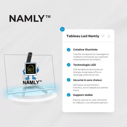 Namly™ - Tablette Led Créatif