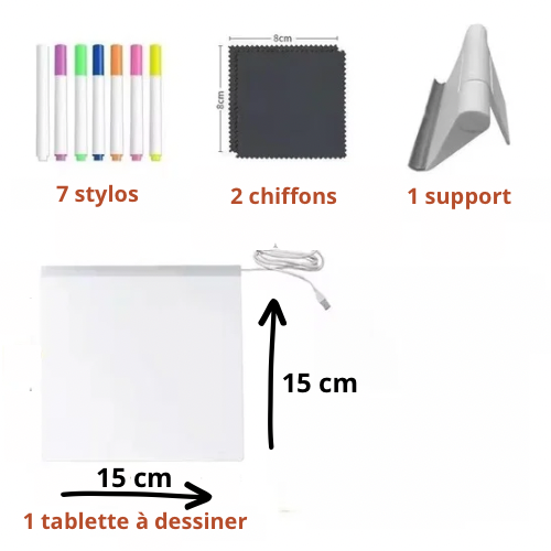 Namly™- Tableau led créatif