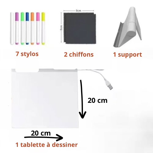 Namly™- Tableau led créatif