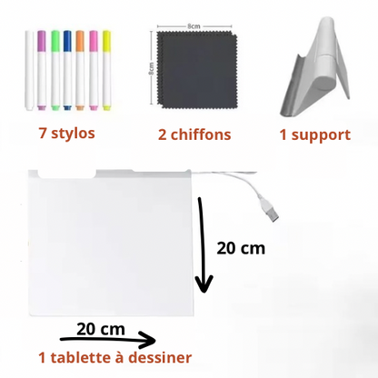 Namly™- Tableau led créatif