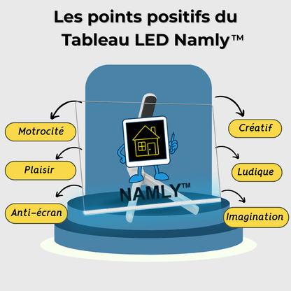 Namly™ - Tablette Led Créatif